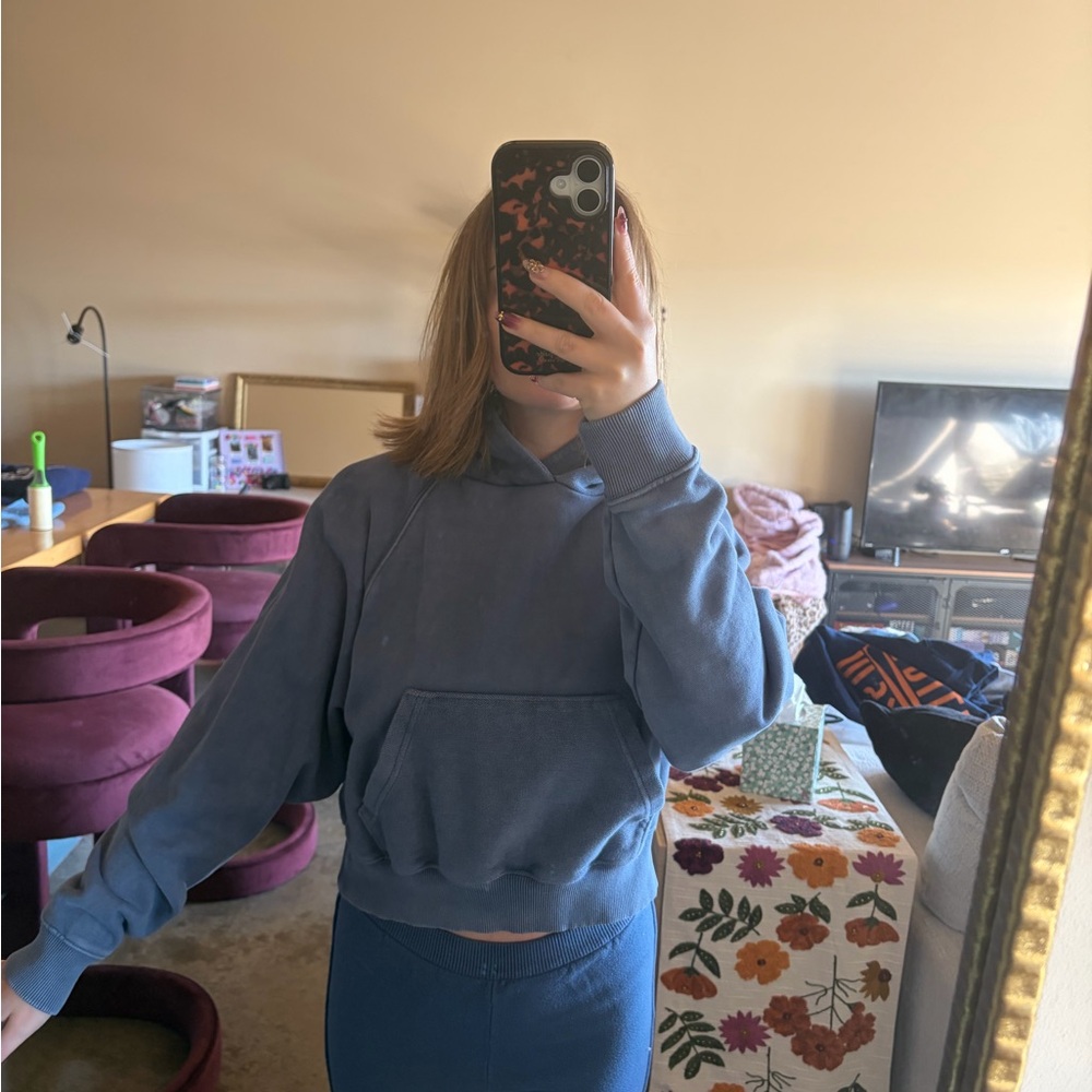 Aerie Slate Blue Women's Hoodie